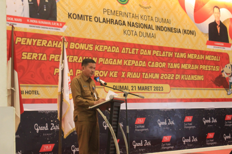 Apresiasi Atlet Porprov X, Provinsi Riau Pemkot Dumai Komitmen Kembangkan Olahraga