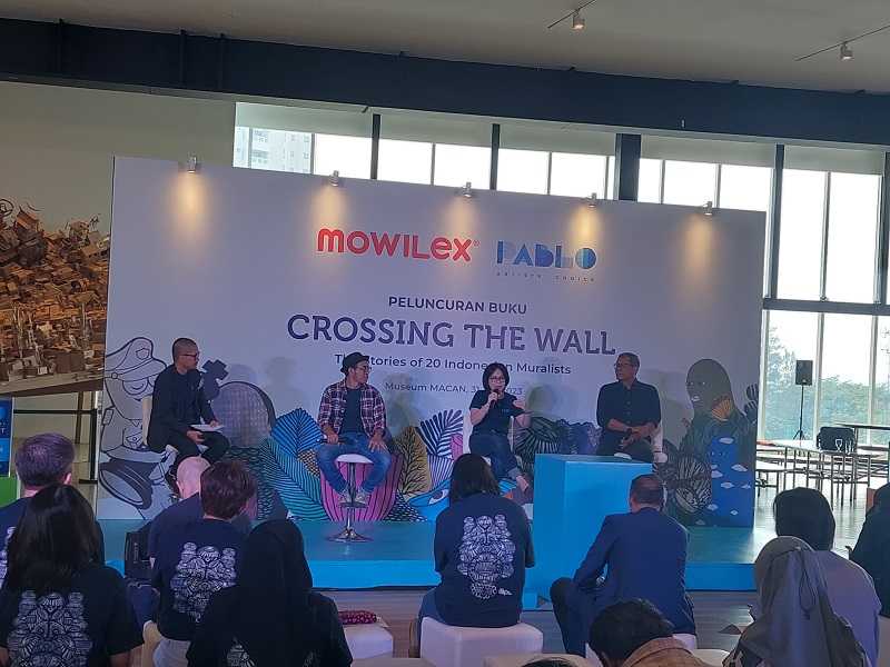 Apresiasi Para Seniman Mural, Mowilex Luncurkan Buku  