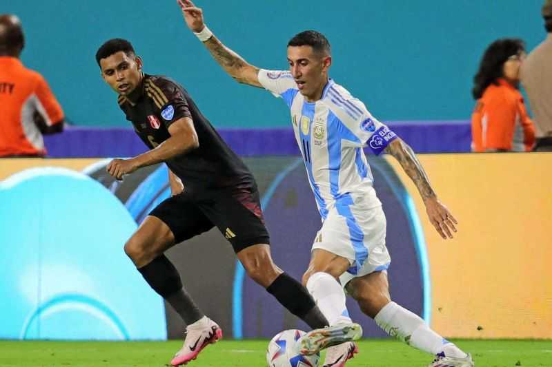 Argentina Kuasai Grup A Usai Tundukkan Peru 2-0