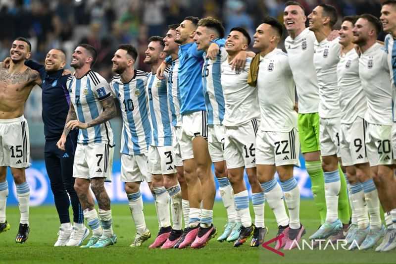 Argentina Melaju ke Final Piala Dunia Seusai Kalahkan Kroasia 3-0