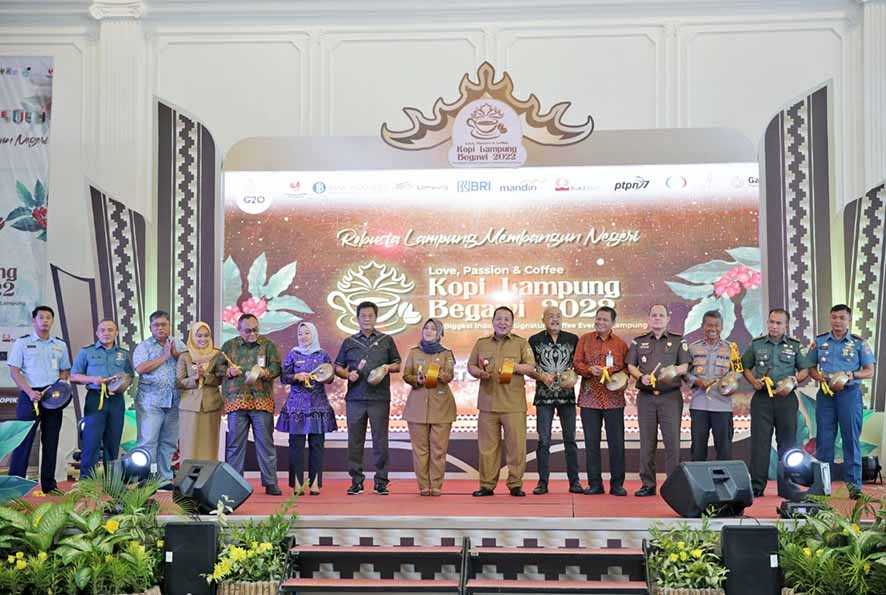 Arinal Djunaidi Buka 'Kick Off' Kopi Lampung Begawi