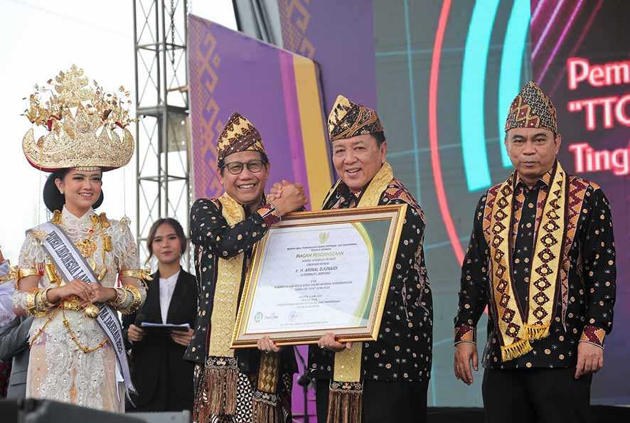 Arinal Raih Penghargaan sebagai Pembina Terbaik Teknologi Tepat Guna dan Posyantek Tingkat Nasional