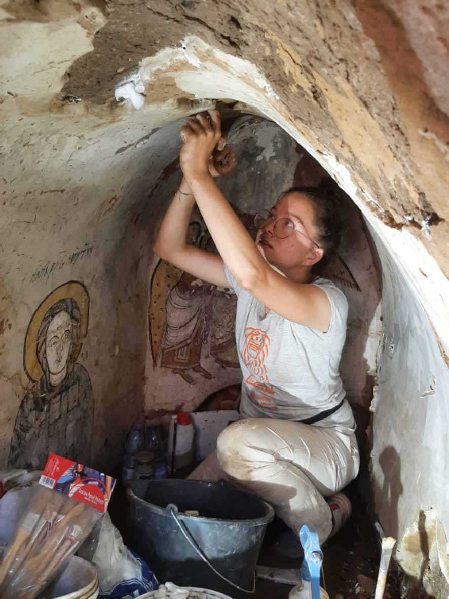 Arkeolog Temukan Lukisan Dinding Peninggalan Kristen Abad Pertengahan di Sudan
