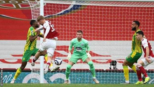 Arsenal Pastikan West Brom Terdegradasi ke Liga Championship