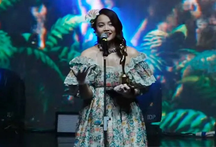 Aruma Sabet 'Pendatang Baru Terbaik Terbaik' AMI Awards 2023