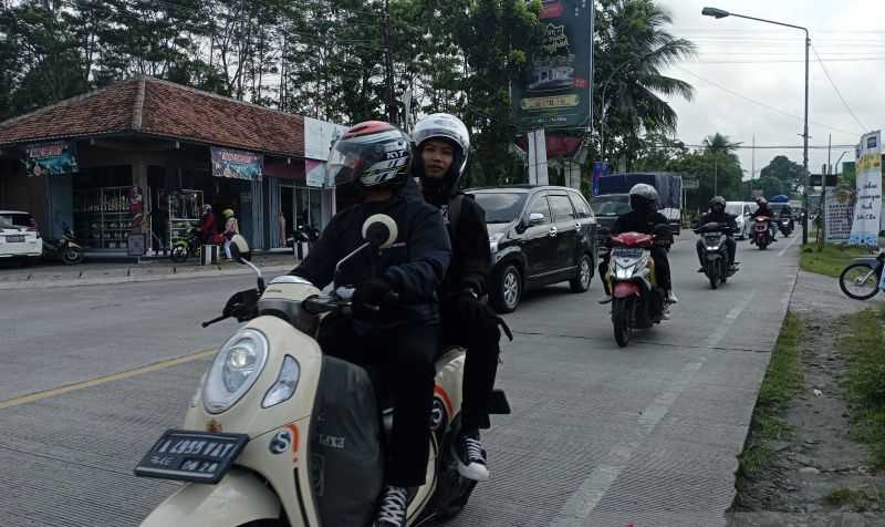 Arus Mudik di Ruas Brebes-Ajibarang Masih Landai