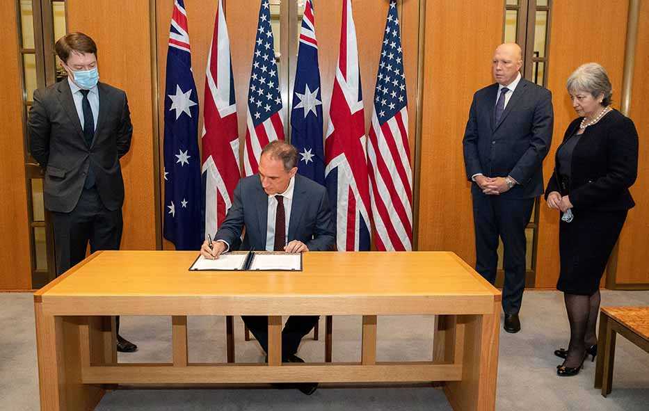 AS, Australia, Inggris Teken Kesepakatan Penting AUKUS