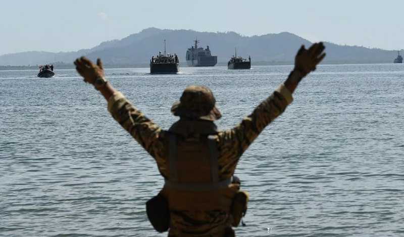 AS-Filipina Mulai Latihan Militer Gabungan Tahunan di Dekat LTS