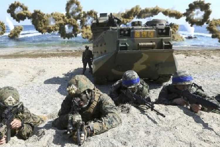 AS, Jepang, dan Korsel Memulai Latihan Militer di Tengah Ancaman Nuklir Korut