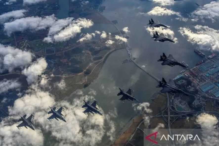 AS-Korsel Mulai Latihan Perang Udara, 130 Pesawat Tempur Dikerahkan