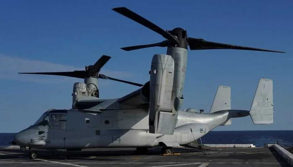 AS Melarang Terbang Semua Armada Osprey Pasca Kecelakaan Fatal di Jepang