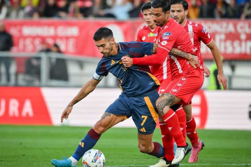 AS Roma Gagal Raih Poin Penuh Setelah Ditahan Imbang Oleh Monza dengan Skor 1-1