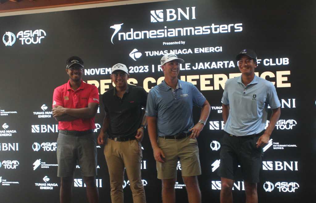 ASIAN TOUR Bersama Para Pegolf Internasional dan Tanah Air  Siap Beraksi pada BNI Indonesian Masters presented by Tunas Niaga Energi 2023