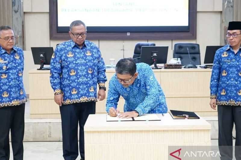 ASN di Jajaran Pemkab Sukabumi Tandatangani Pakta Integritas Netralitas Pemilu