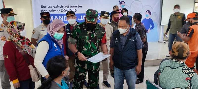 Asops Kasdam Jaya Kolonel Dodi Tri Winarto: Percepat Booster di Jakarta