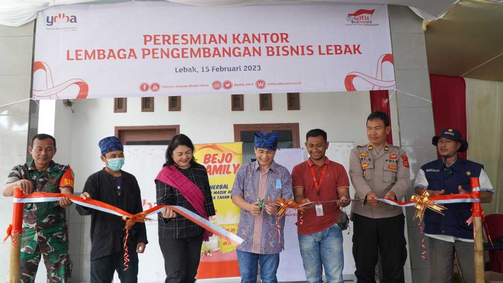 Astra melalui YDBA Resmikan  Lembaga Pengembangan Bisnis (LPB) di Lebak, Banten 2