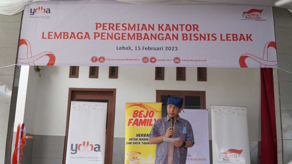 Astra melalui YDBA Resmikan  Lembaga Pengembangan Bisnis (LPB) di Lebak, Banten 4