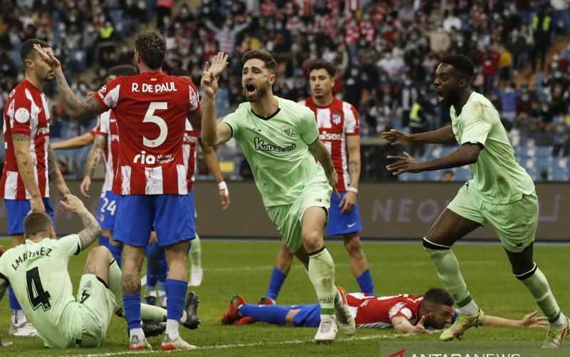 Athletic Bilbao ke Final Piala Super Spanyol Usai Taklukkan Atletico