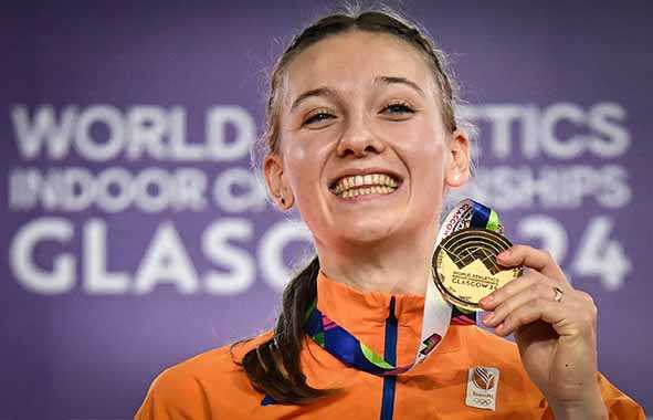Atlet Belanda Femke Bol Pecahkan Rekor Dunia Lari Gawang 400 M