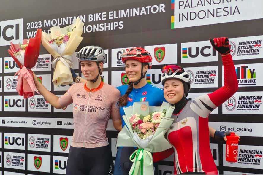 Atlet Indonesia Juara Dua di UCI-MTB Championship World 2023