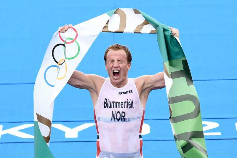 Atlet Norwegia, Kristian Blummenfelt, Rebut Medali Emas Triathlon Putra Tokyo 2020