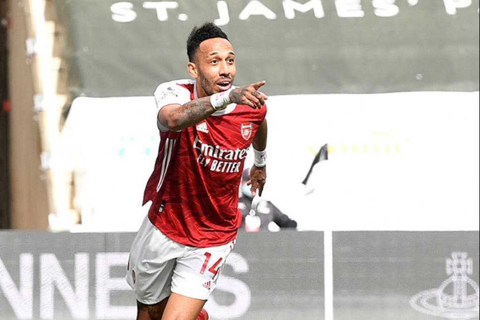 Aubameyang Cetak Gol saat Arsenal Permalukan Newcastle