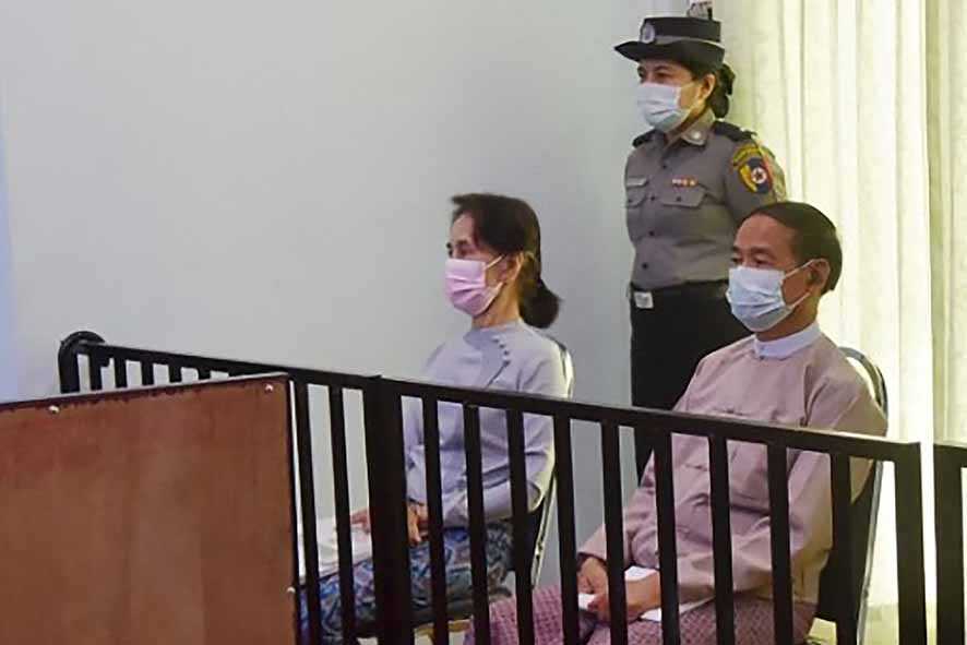 Aung San Suu Kyi Divonis  5 Tahun Penjara