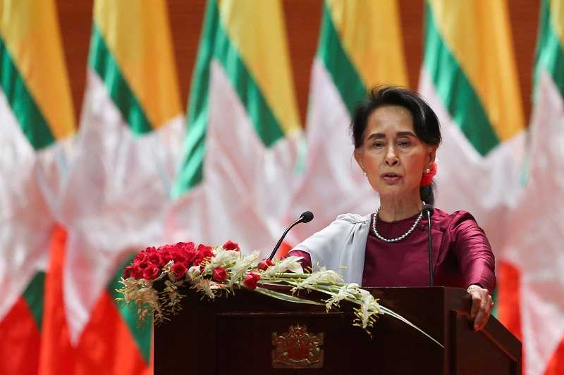 Aung San Suu Kyi Serukan Persatuan