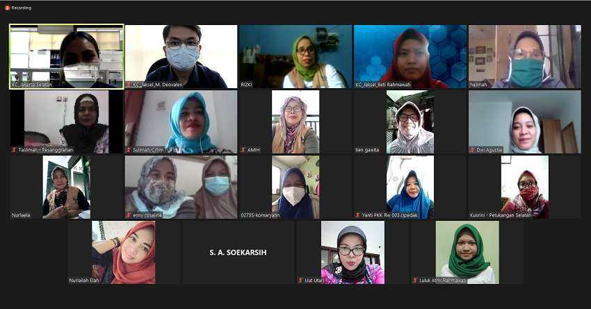 Awali Tahun Dengan Semangat Baru, BPJS Kesehatan Gelar Evaluasi Bersama Kader JKN Jakarta Selatan