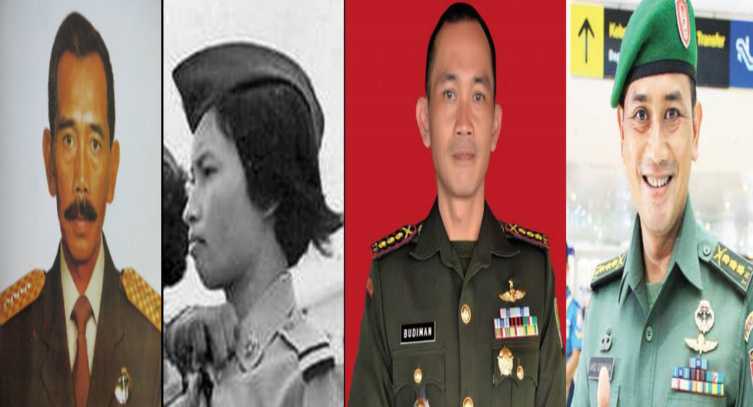 Ayah Jenderal Bintang Empat Kopassus, Ibu Penerbang TNI AU, Kedua Anaknya Perwira TNI AD