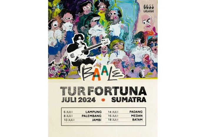 Baale Siap Gelar Tur Konser 'Fortuna' di 6 Kota Sumatra