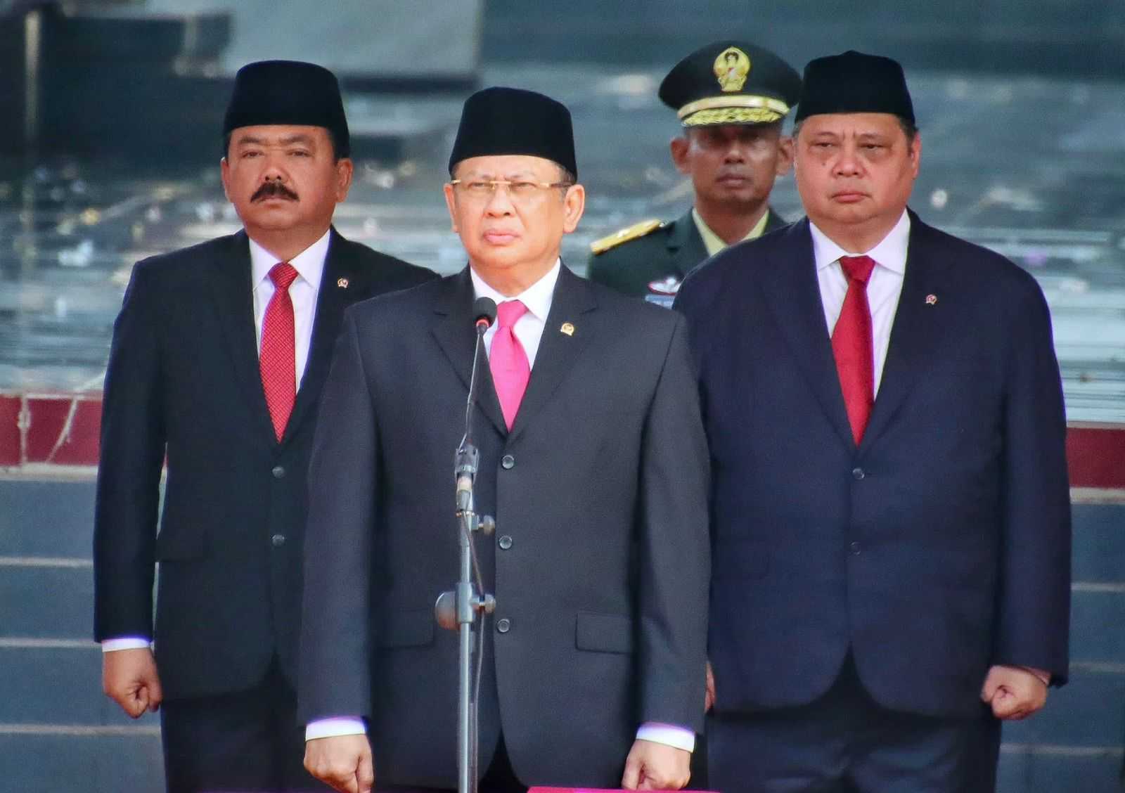 Bacakan Teks Pancasila dalam Upacara Peringatan Hari Kesaktian Pancasila, Ketua MPR RI Bamsoet Ingatkan Pentingnya Penguatan Nilai-nilai Pancasila