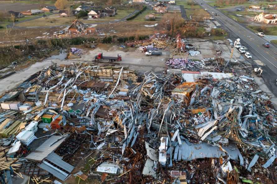 Badai Tornado Tewaskan 23 Warga Mississippi AS