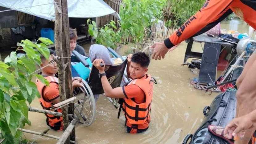 Badai Tropis Trami Hantam Filipina, Sejumlah Provinsi Terendam Banjir