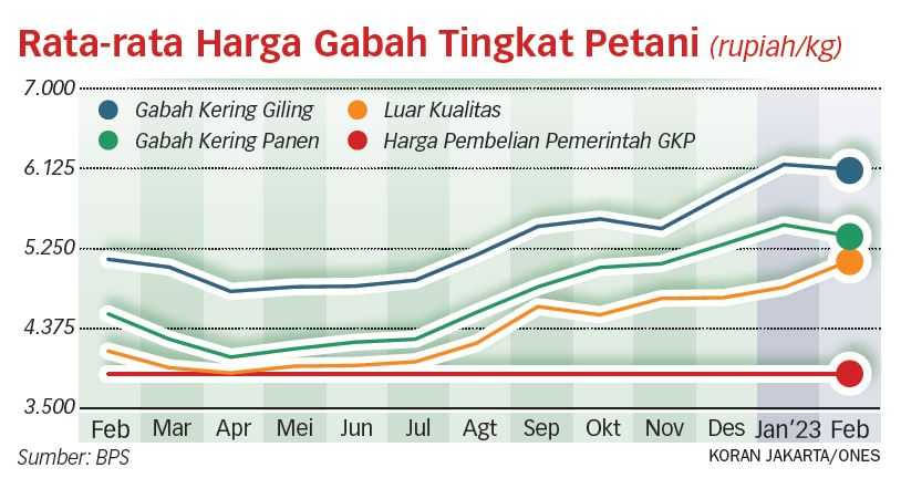 Badan Pangan Nasional Evaluasi HPP Gabah Jelang Panen Raya