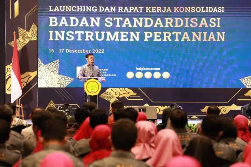 Badan Standardisasi Instrumen Pertanian Dibentuk