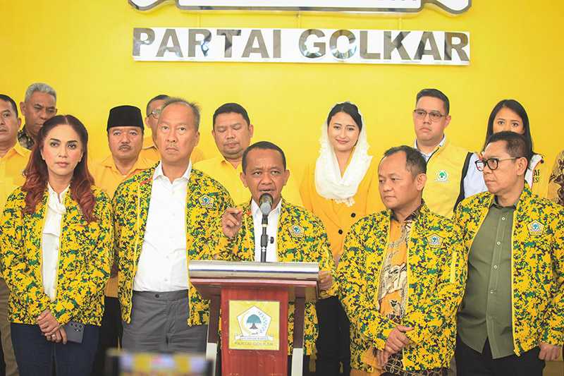 Bahlil Tetapkan Agus Gumiwang sebagai Ketua Dewan Pembina Golkar