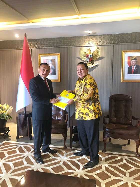 Bakal Calon Gubernur Arinal Djunaidi Terima Rekomendasi dari Partai Golkar untuk Maju Pilgub Lampung