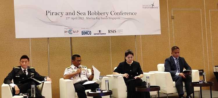 Bakamla RI Ikuti Piracy and Sea Robbery Conference and Maritime Round Table 2023 di Singapura