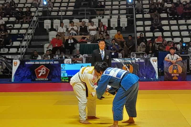 Bali Dominasi Perolehan Medali Kelompok Senior Kejurnas Judo