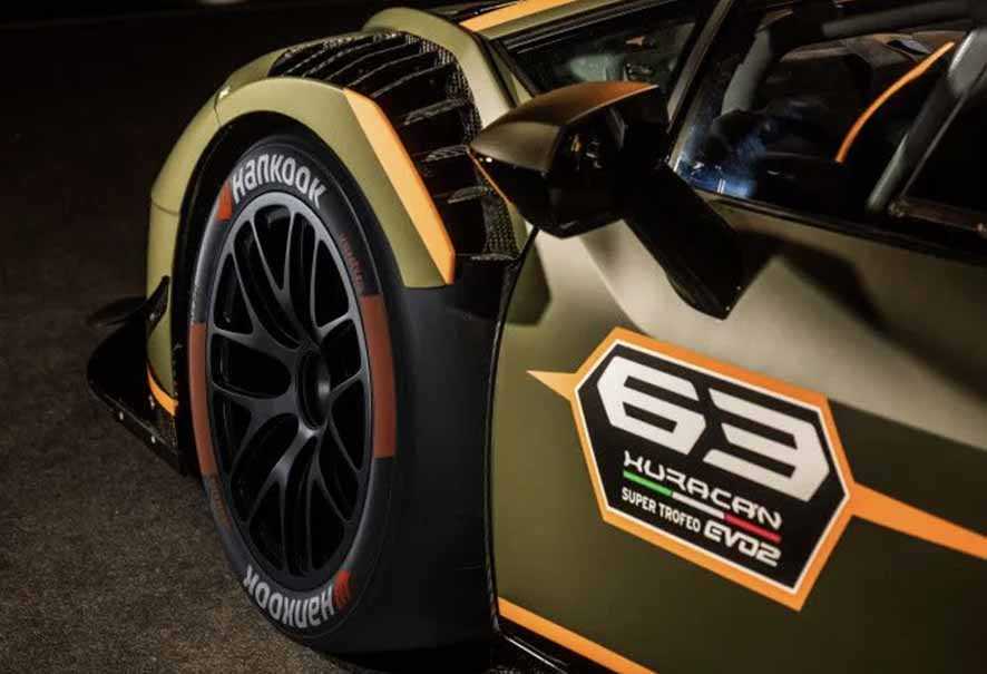 Ban khusus dari Hankook untuk ajang Lamborghini Super Trofeo 2023