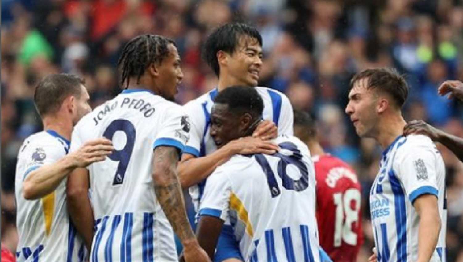 Bangkit dari Ketertinggalan, Brighton Tundukkan Tottenham Hotspur 3-2