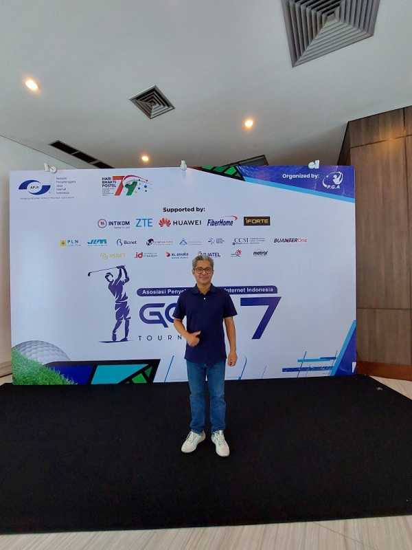 Bangun Kolaborasi Pelaku Telekomunikasi, APJII Adakan Turnamen Golf