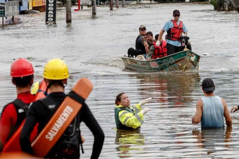 Banjir Besar di Brazil Tewaskan 150 Orang, 112 Belum Ditemukan