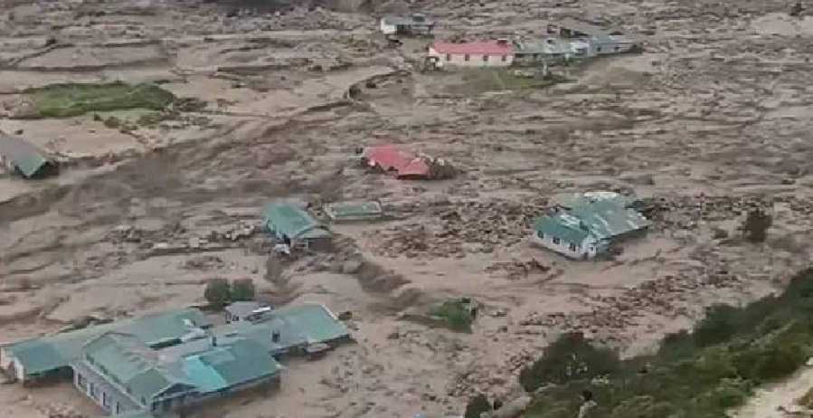 Banjir di Nepal Hancurkan Sebuah Desa Himalaya