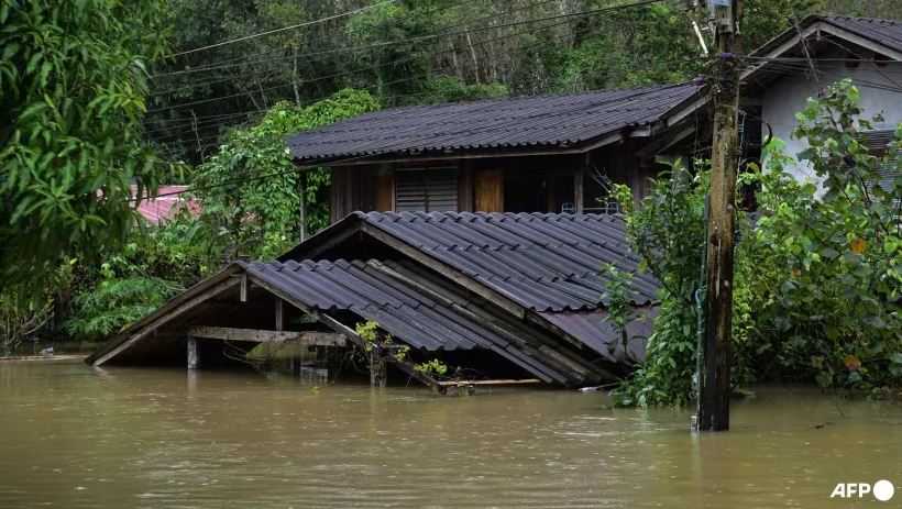 Banjir Melanda Thailand Selatan, Puluhan Ribu Orang Terdampak
