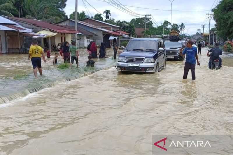 Banjir Rendam 15 Desa di Nagan Raya Aceh