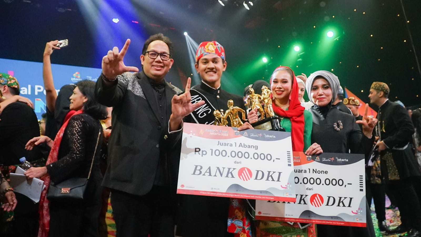 Bank DKI Berikan Total Hadiah Rp. 360 Juta Untuk Finalis Abang None  Jakarta 2022 2
