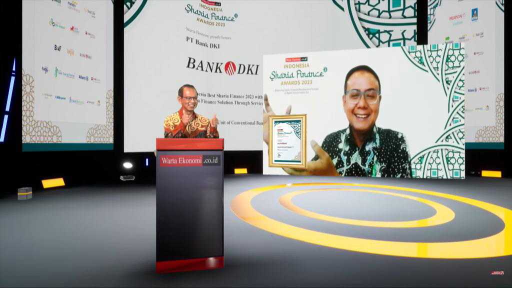 Bank DKI Raih Penghargaan Indonesia Sharia Awards 2023
