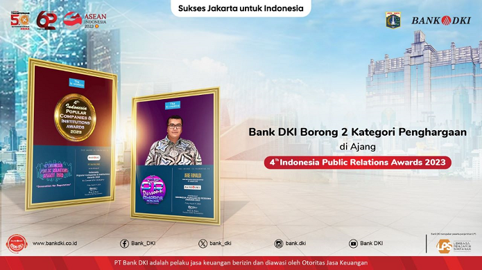 Bank DKI Sabet Dua Penghargaan Dari The Iconomics